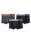 Gray/Black/Black(3-Pack)