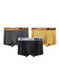Gray/Black/Yellow (3-Pack)