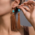 Brown-Turquoise